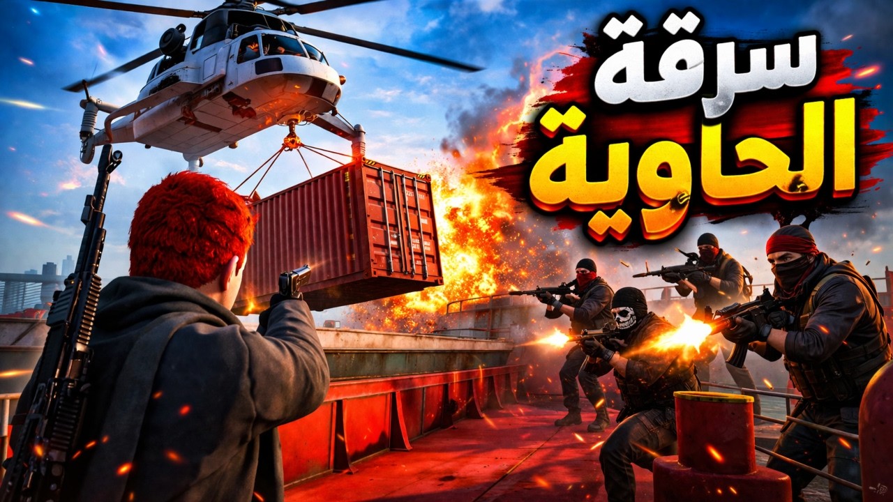 قـتـ ـل جميع افراد العصابة وسرقة الحاوية والهروب مهمة المافيا😱🔥