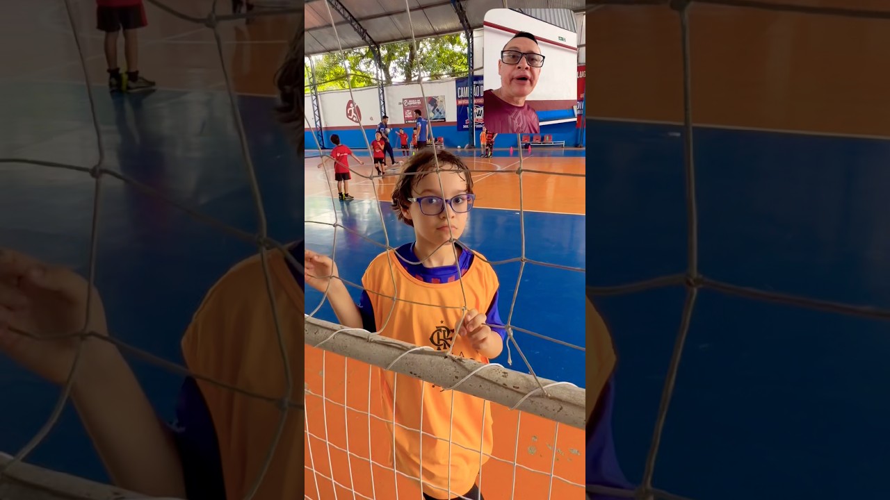 Gabriel deixaram lixo na quadra de Futsal! #shorts