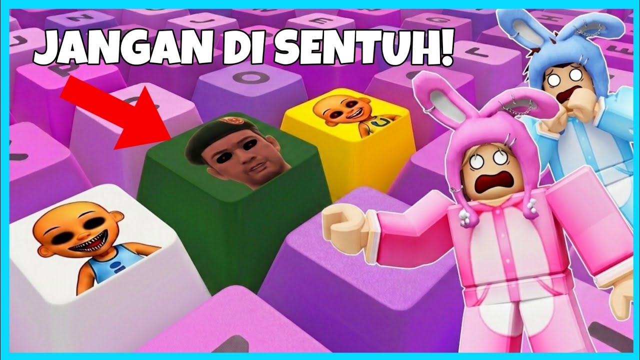 MIPAN & ZUZUZU Menemukan Tombol Keluarga Upin Ipin Exe Di Keyboard ASMR VIRAL!