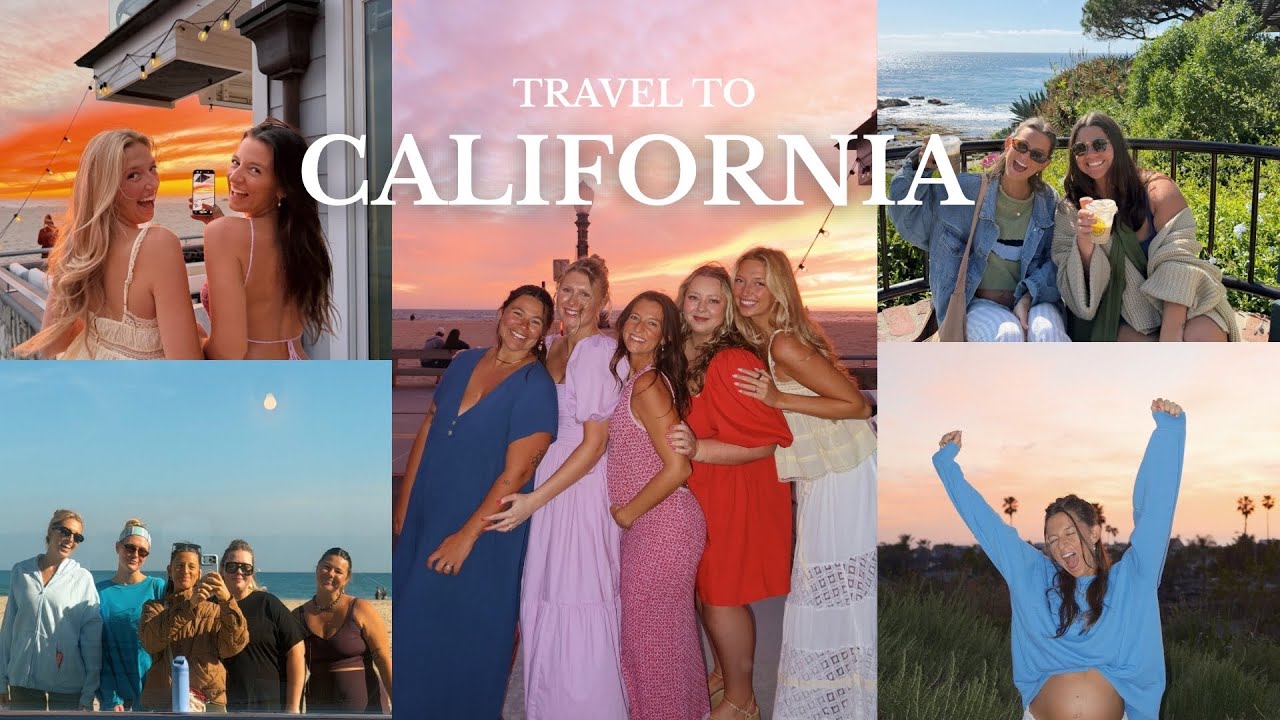 travel to california *girls trip, exploring oc, and funny chats*