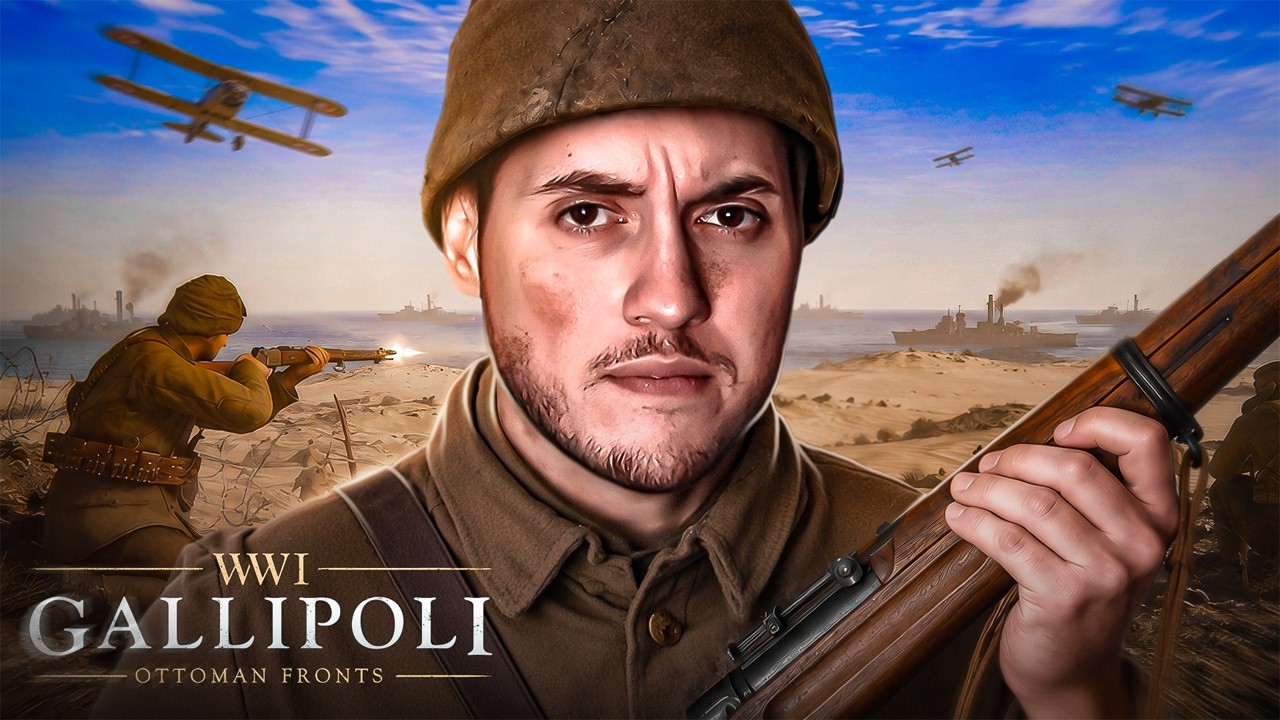 ÇANAKKALE GEÇİLMEZ! GERÇEKÇİ SAVAŞ SİMÜLASYONU! | GALLIPOLI |
