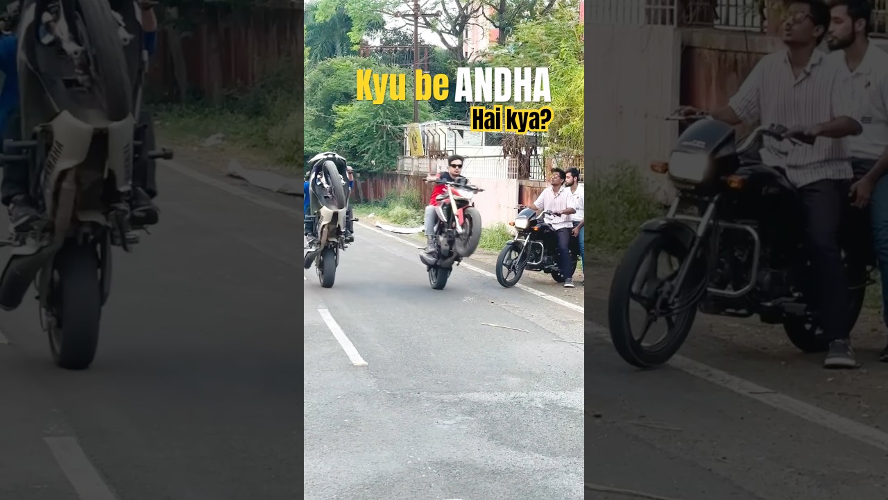 RIDER se panga nahi lete😂 #farazstuntrider #superbikes #bikers #bike #hayabusa
