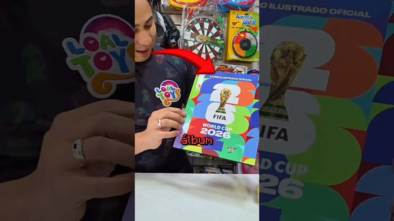 O álbum do Mundial mal lançou e já deu problema