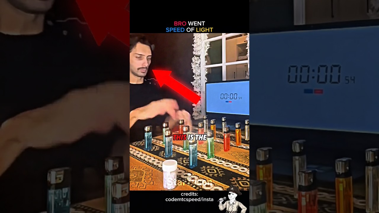 This Man Has The Fastest Reflexes Ever🤯