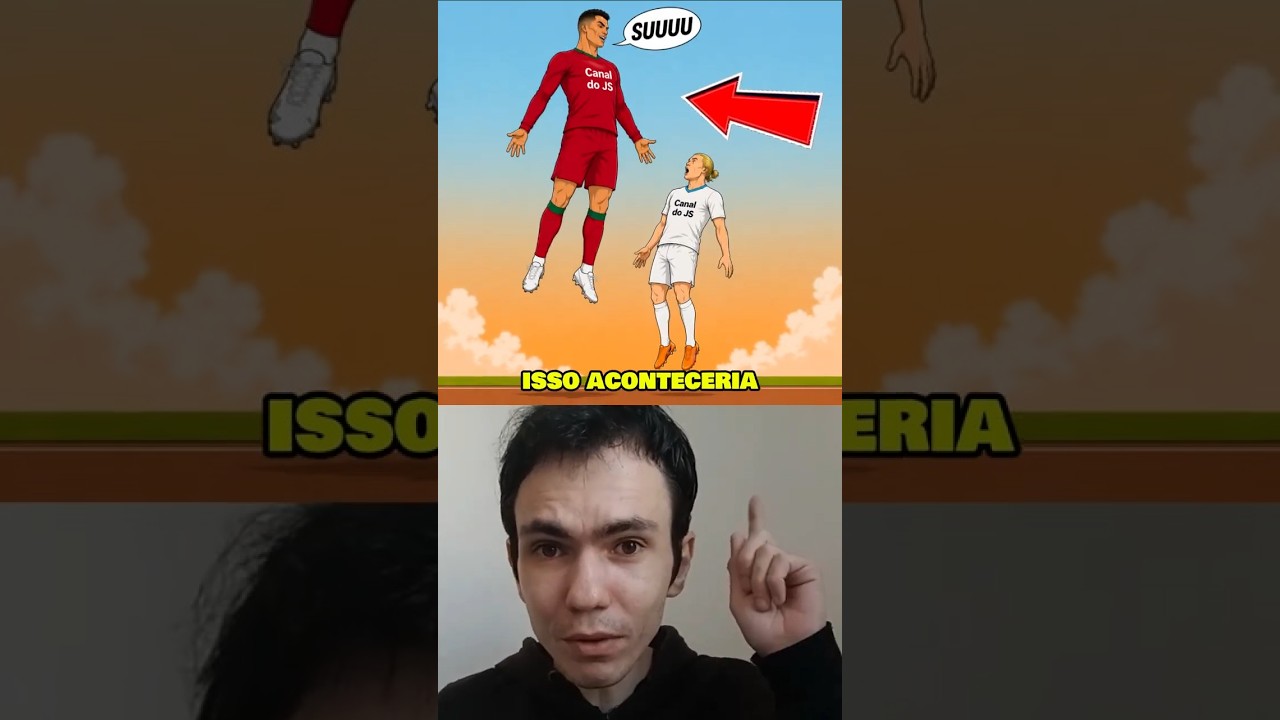 SE O CR7 E O HAALAND SALTASSEM JUNTOS ISSO ACONTECERIA