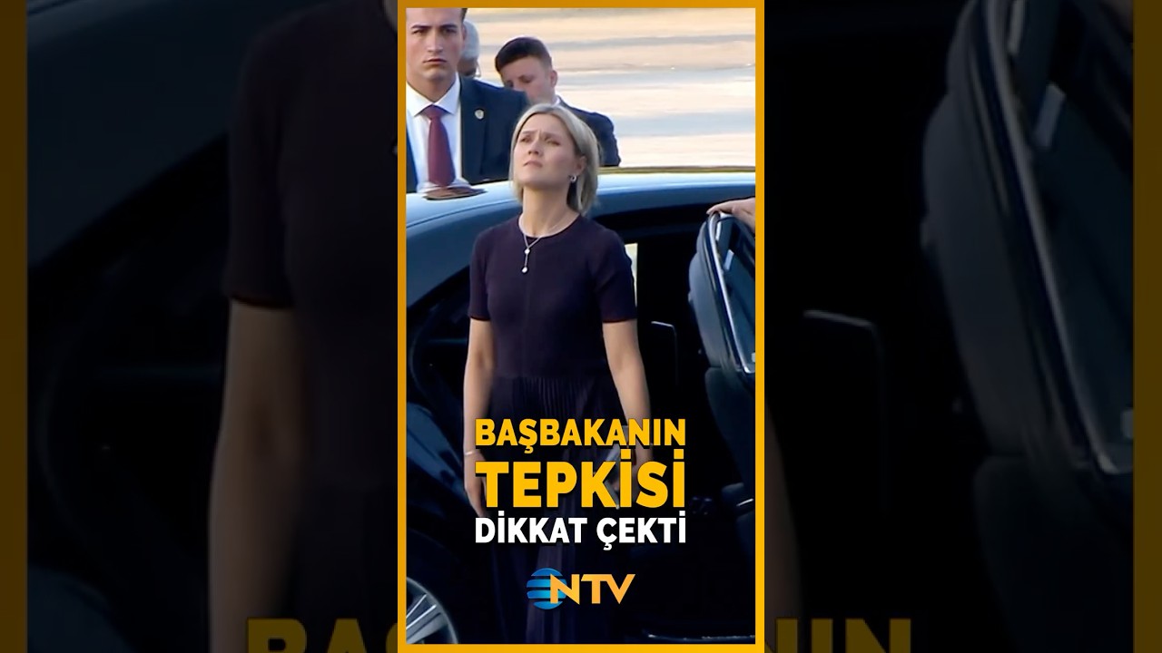 🔴İzlanda Başbakanının Külliye'ye Bakışları Sosyal Medyanın Gündemine Oturdu #shorts
