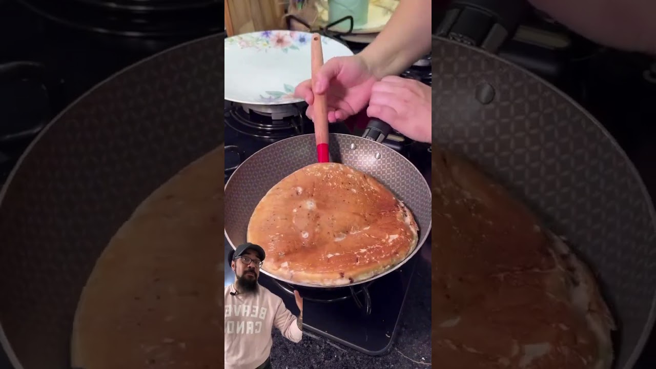 (Credit: acasa_daerica on IG) #breakfast #pancakes #lifehack #kitchenhacks #cooking