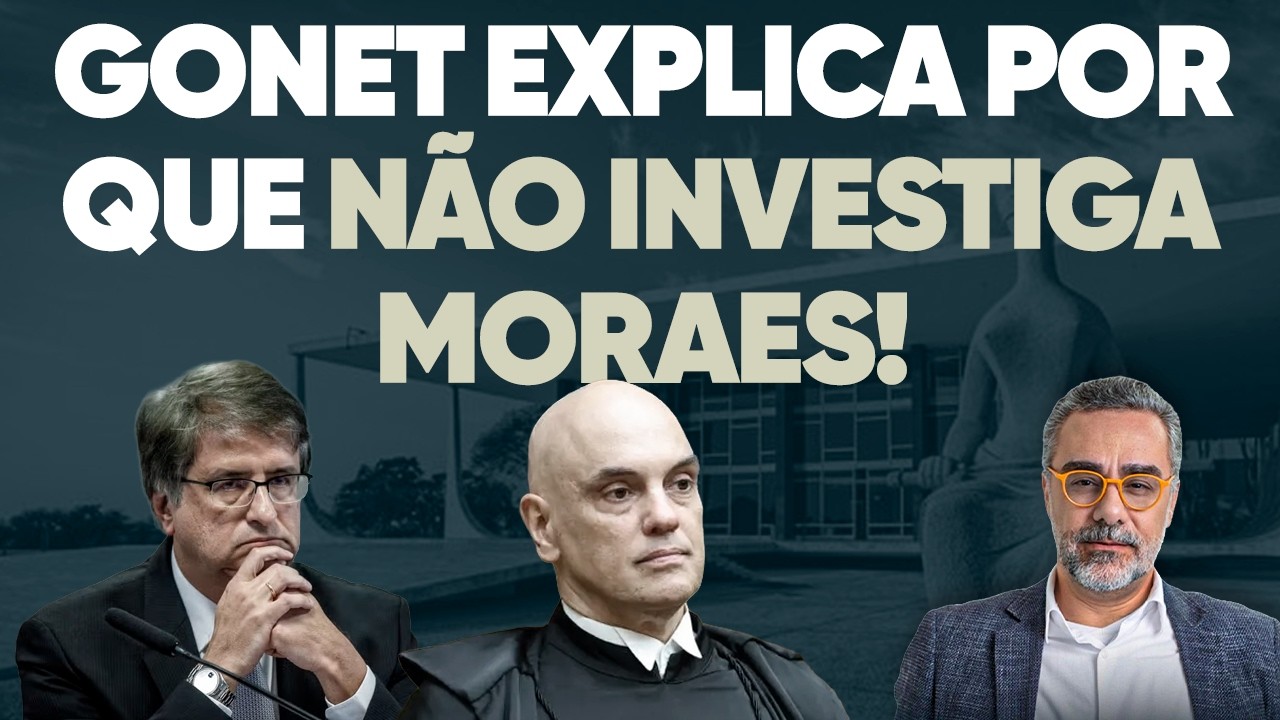 🚨 Gonet FINALMENTE se manifesta sobre investigar ministros do STF! Veja!