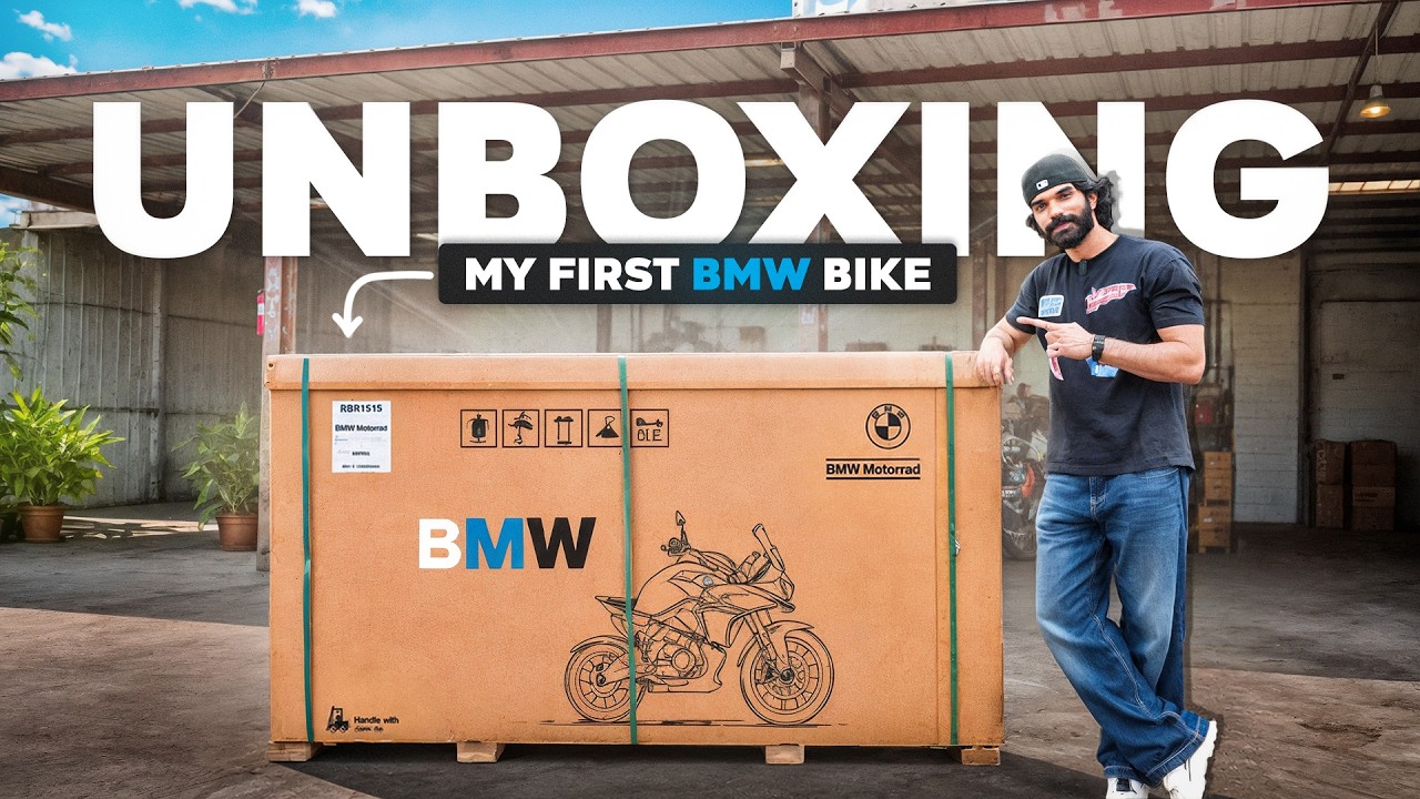 UNBOXING MY FIRST BMW BIKE - VLOG 161