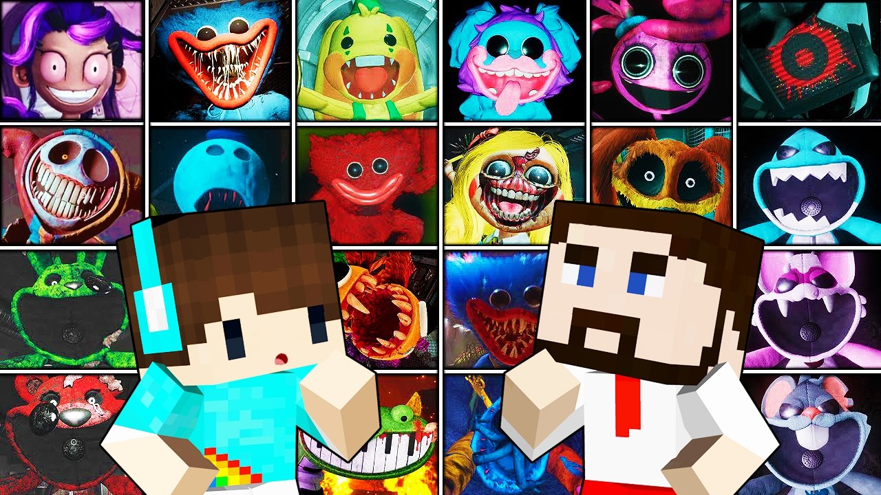 KITA MAIN TEBAK KARAKTER POPPY PLAYTIME 🔷🔴💛