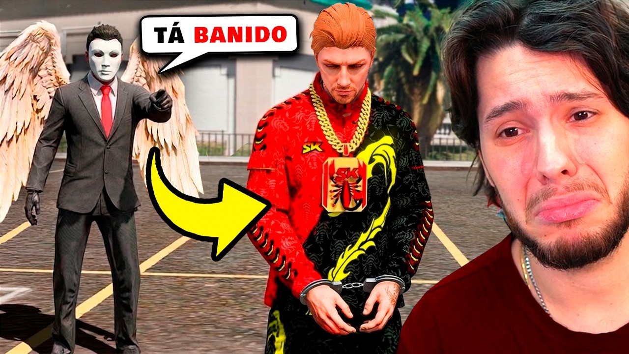 Trolei TODOS até SER BANIDO no GTA 5 RP!