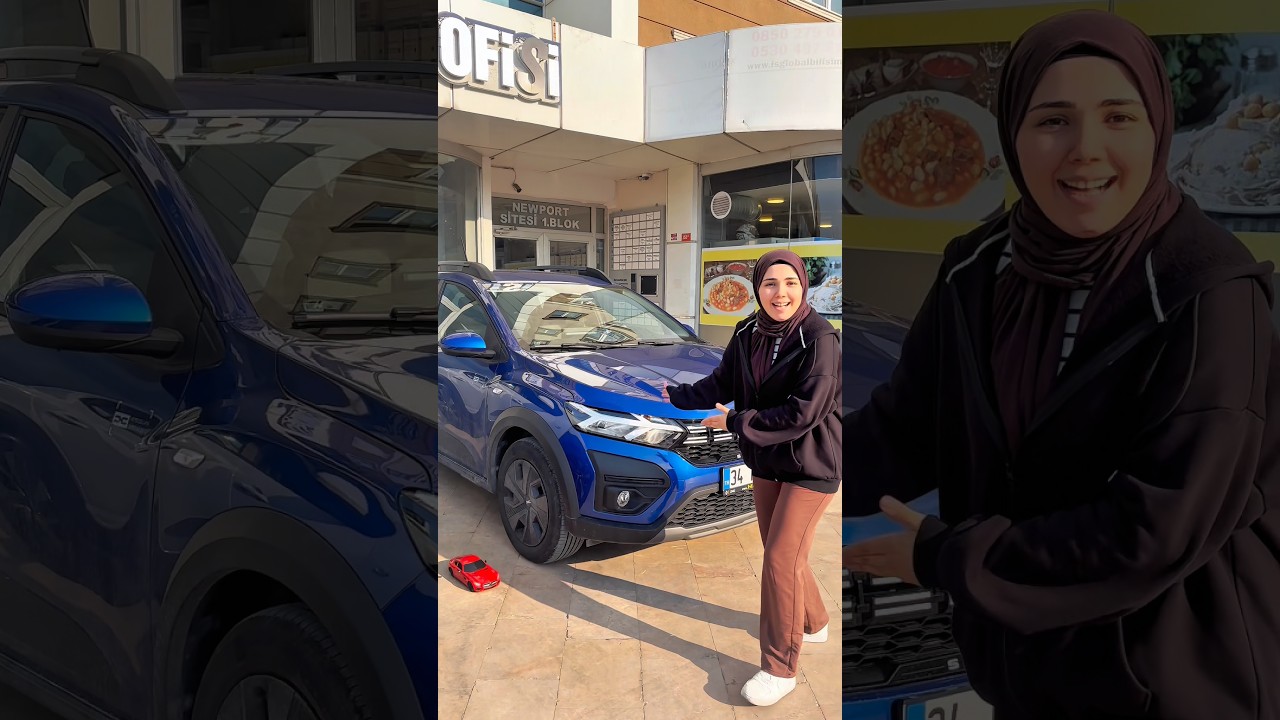 ادم عندو سيارة فخمة 🤩 بالون الاحمر 🎈🎉 #haya_family #comedy #funny #shorts #كوميديات