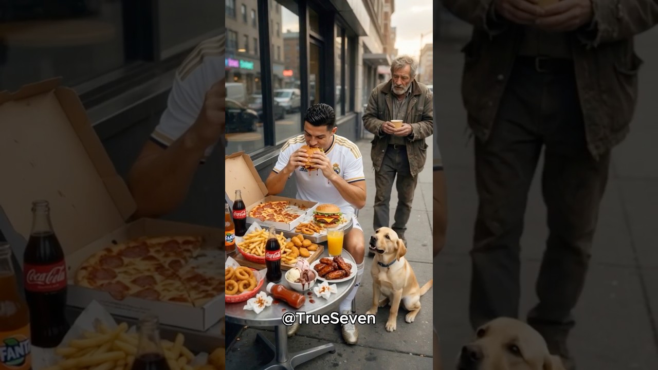 Ronaldo & The Stray Dogs — A Heartwarming Story 🐶❤ #shorts