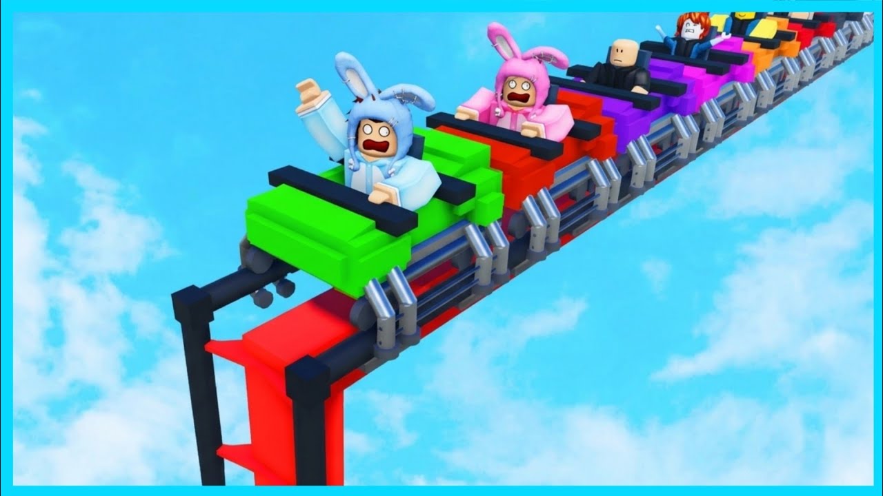 MIPAN & ZUZUZU Naik Wahana Bermain Paling Seram Di Dunia! ROBLOX