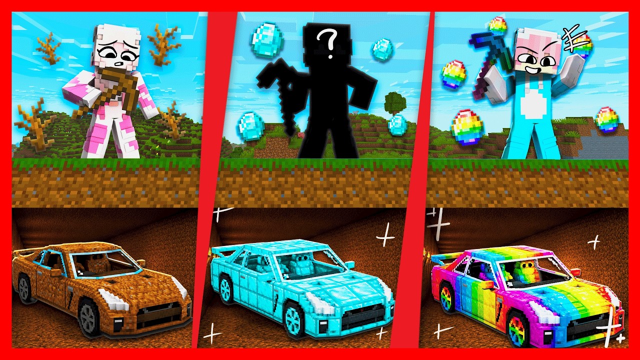 ATUN MOBIL SUPER OP VS MOMON MOBIL MISKIN !! Feat @sapipurba Minecraft