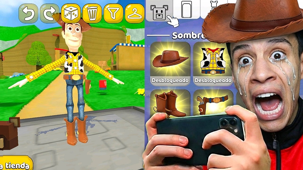تحولت إلى وودي من فيلم Toy Story 5 في لعبة Super Bear Adventure!!🤠🔥