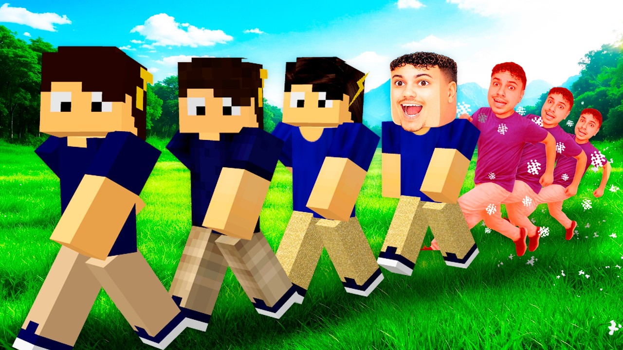 Minecraft, mas a CADA DANO fica MAIS REALISTA