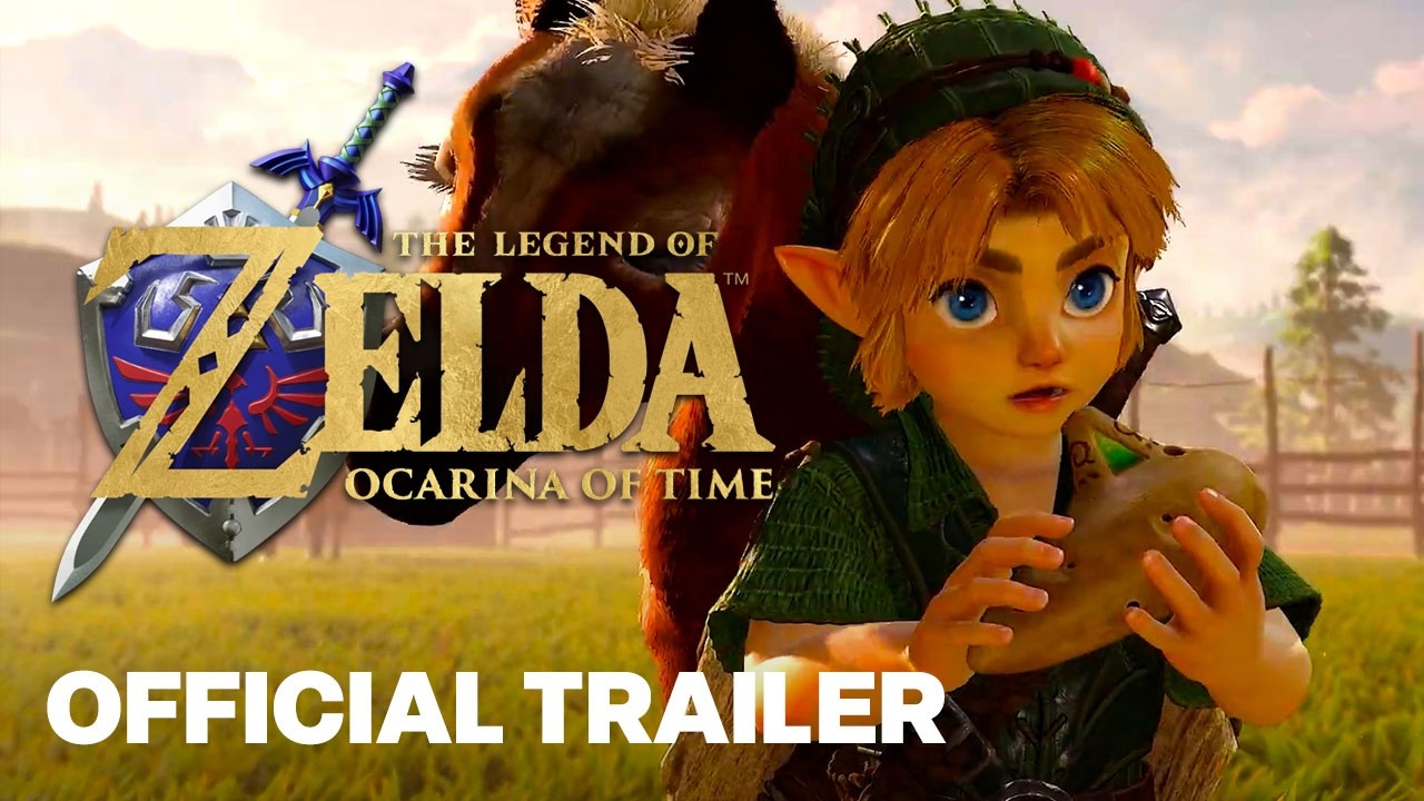 The Legend of Zelda: Ocarina of Time First Gameplay Look Trailer