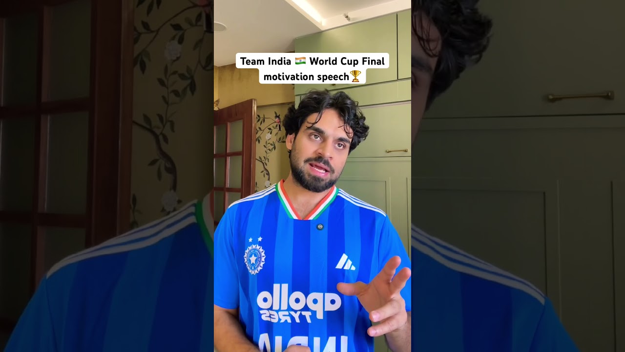 Team india: WC Final: motivation speech by Gambhir #t20worldcup #comedy