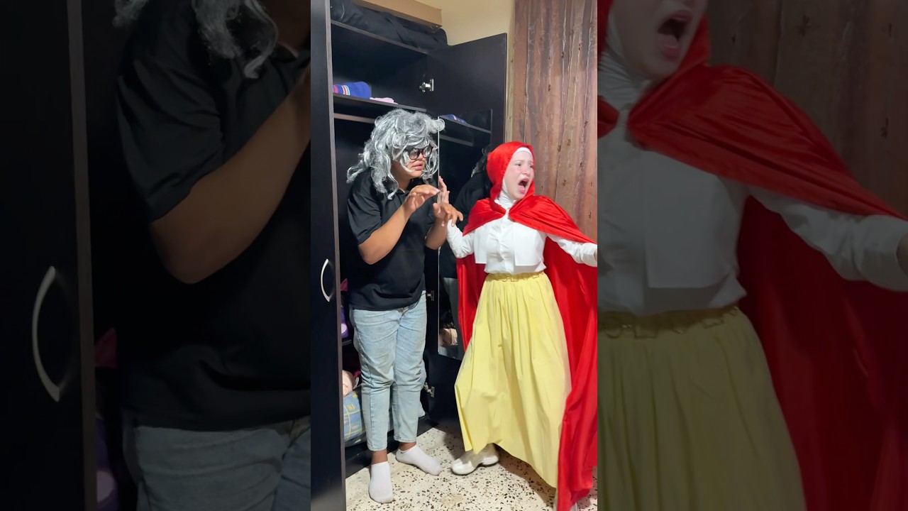 قصة ليلى والذئب على طريقة مرتي:😂
