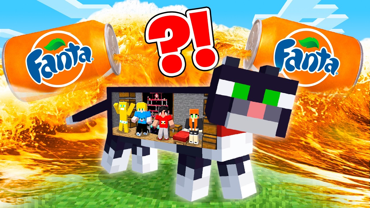 Escondemos uma base dentro dos mobs no Minecraft