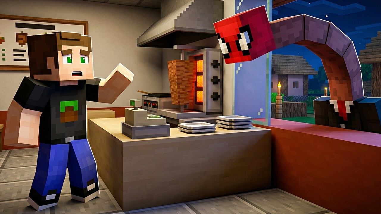 Gece 3'te Çalışan Tarık'ı Trolledim - Minecraft