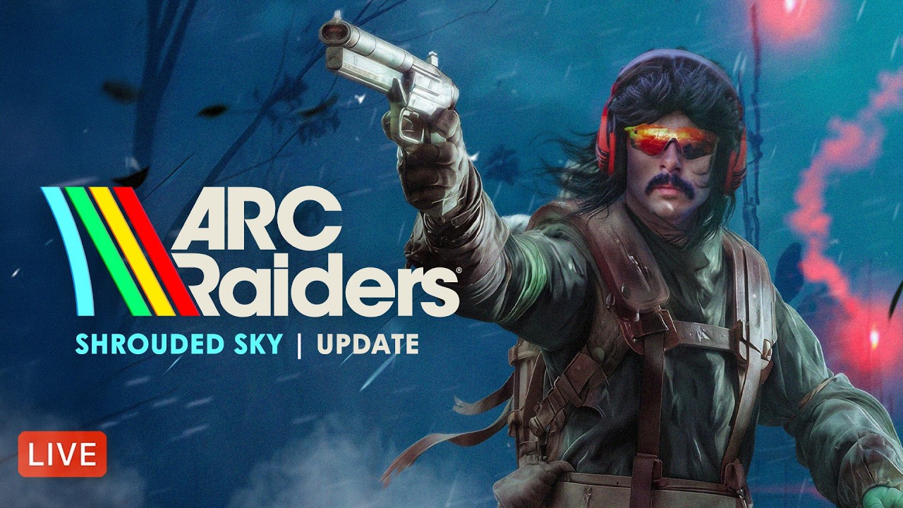 🔴LIVE - DR DISRESPECT - ARC RAIDERS SHROUDED EVENT