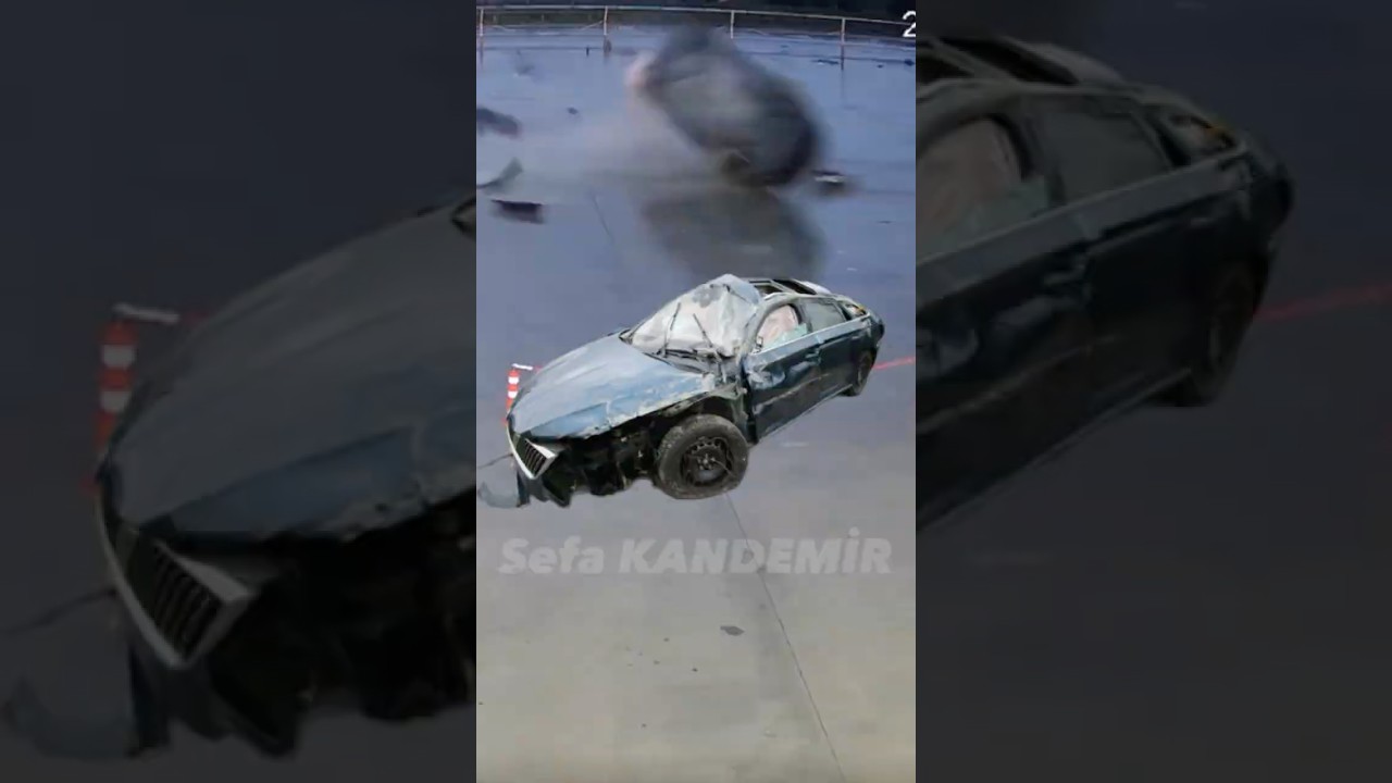 Volvo’ya Sağlamlık Dersi Veren Skoda Superb ! #shorts