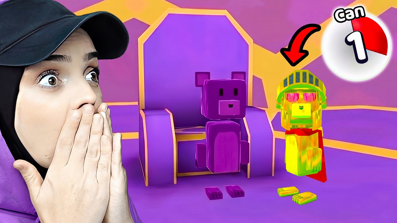 SÜPER AYININ SADECE 1 CANI VAR! MOR AYI GÜÇLENDİ! 😱🐻