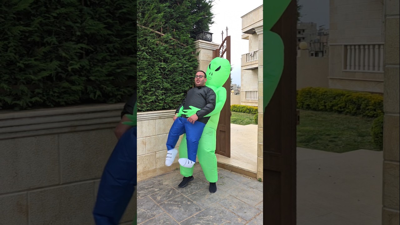 الفضائي اخد البابا !