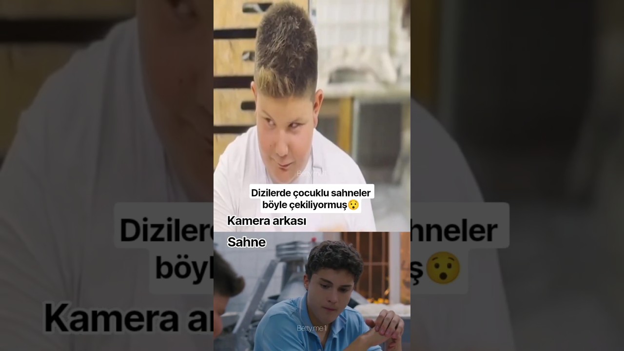 Daha 17 Aras ve Minik Ekmekçi çocuk kamera arkası/ 14.Bölüm Çağan Efe Ak