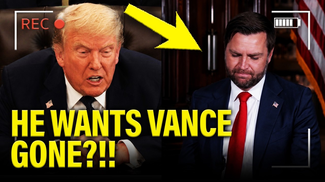 🚨Trump THROWS Vance UNDER BUS and WANTS HIM GONE?!!