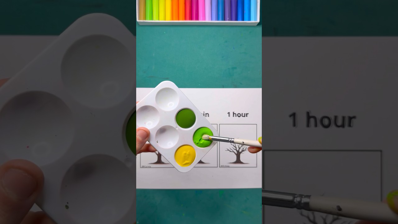 Tree in 3 Different Time Limits! 🌳⏱️ Can you notice the difference between them? 👀 #shorts