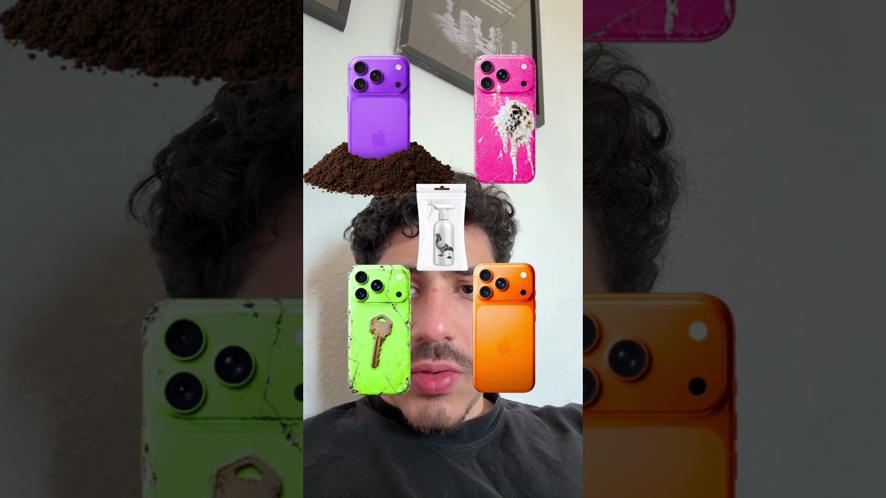 تحدي تنظيف الايفونات😱