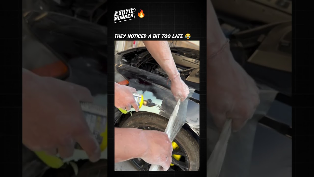 Car Paint Job Gone Wrong