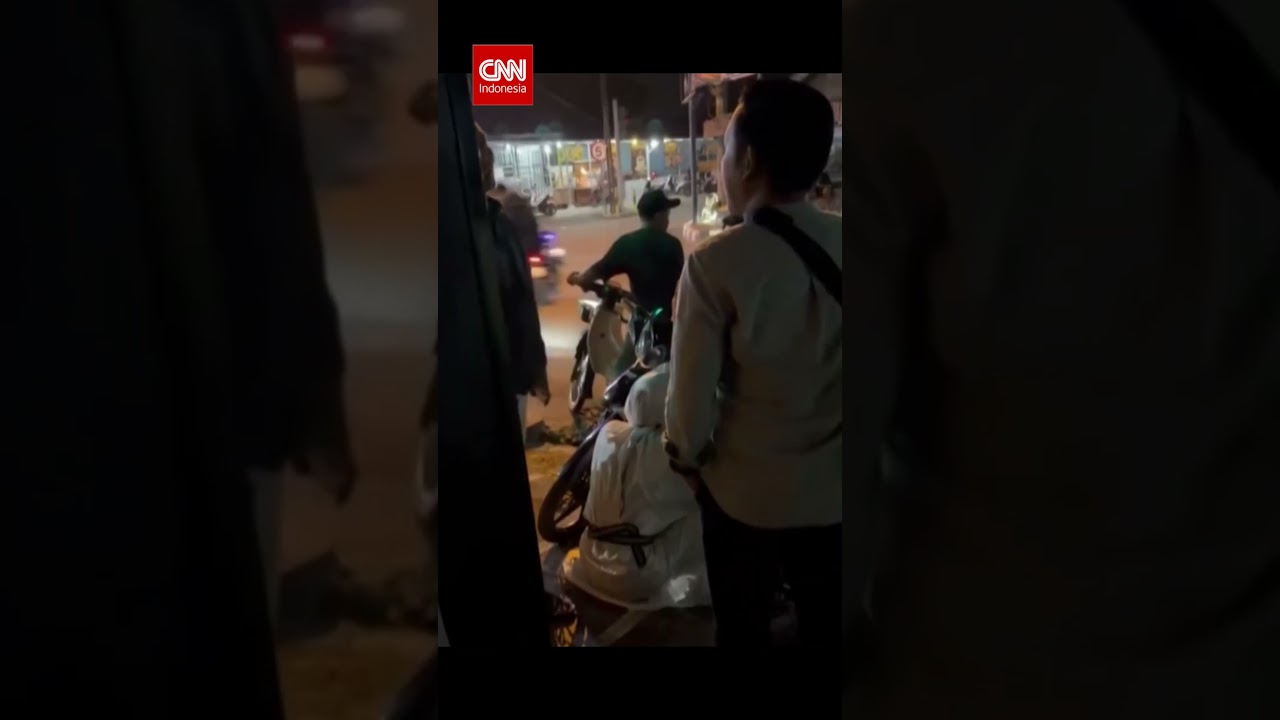 Detik-detik Pocong Jadi-jadian di Kediri Ditangkap Warga