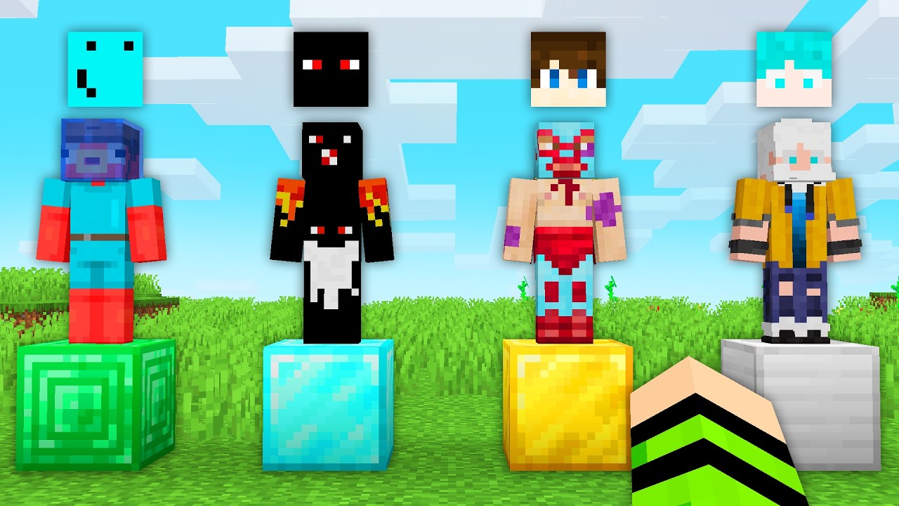 COMO ERAM as PRIMEIRAS SKINS dos YOUTUBERS? 🫣