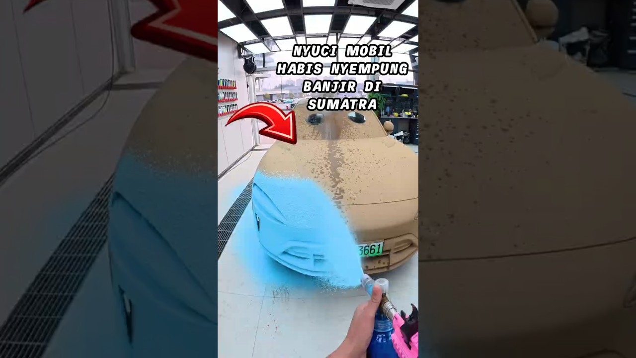 Cuci Mobil Level Dewa #shorts