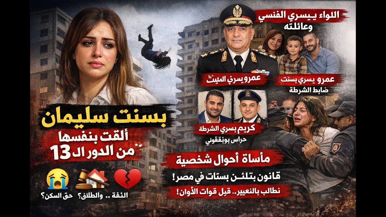 لواء في وزارة الداخلية وراء ما حدث لسيدة الإسكندرية  بسنت سليمان فتاة الإسكندرية