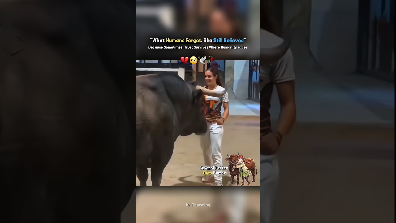 What Humans Forgot, Animals Revealed — Because Purity and Faith Still Exist Beyond Us 🥺💔