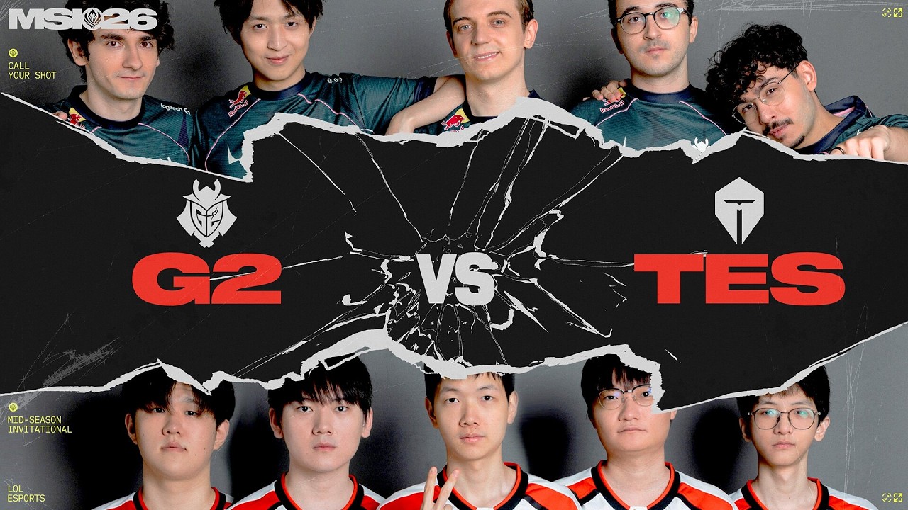 G2 vs TES | MSI 2026 | Bracket Stage Day 1