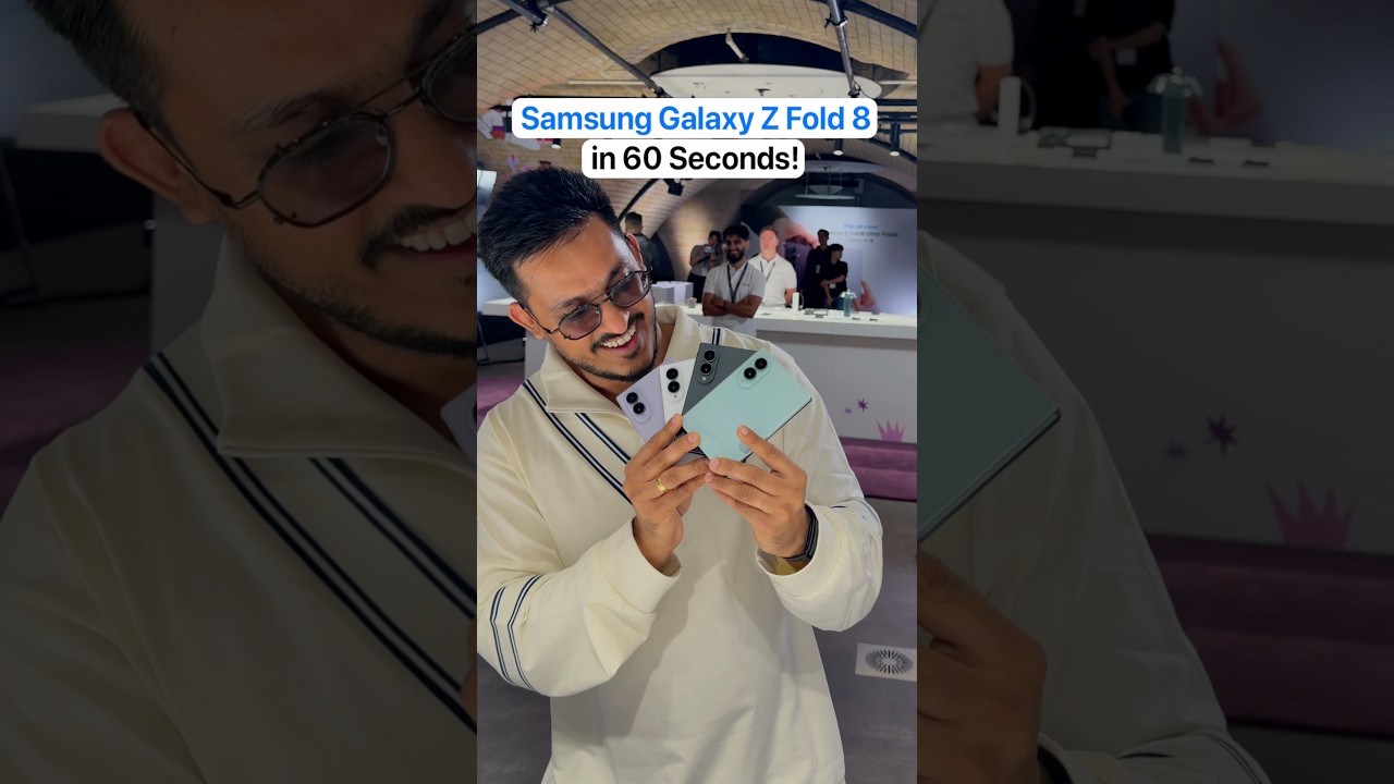 Samsung Galaxy Z Fold 8 in 60 Seconds!