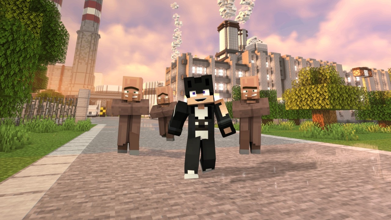 Ke Pabrik Bersama 1,000 Villager Absurd !!!