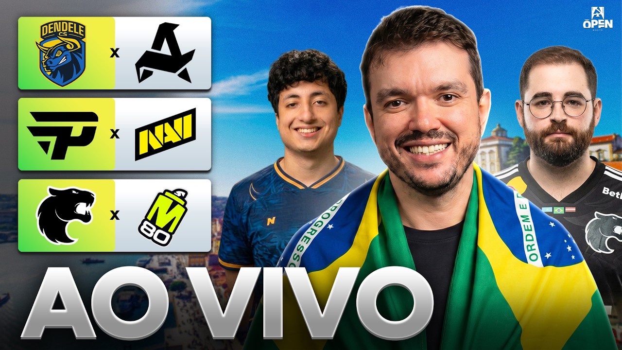 FURIA x M80 | BLAST OPEN PORTO 2026 | DIA 3 - !socio - Siga @Gaules nas redes sociais!
