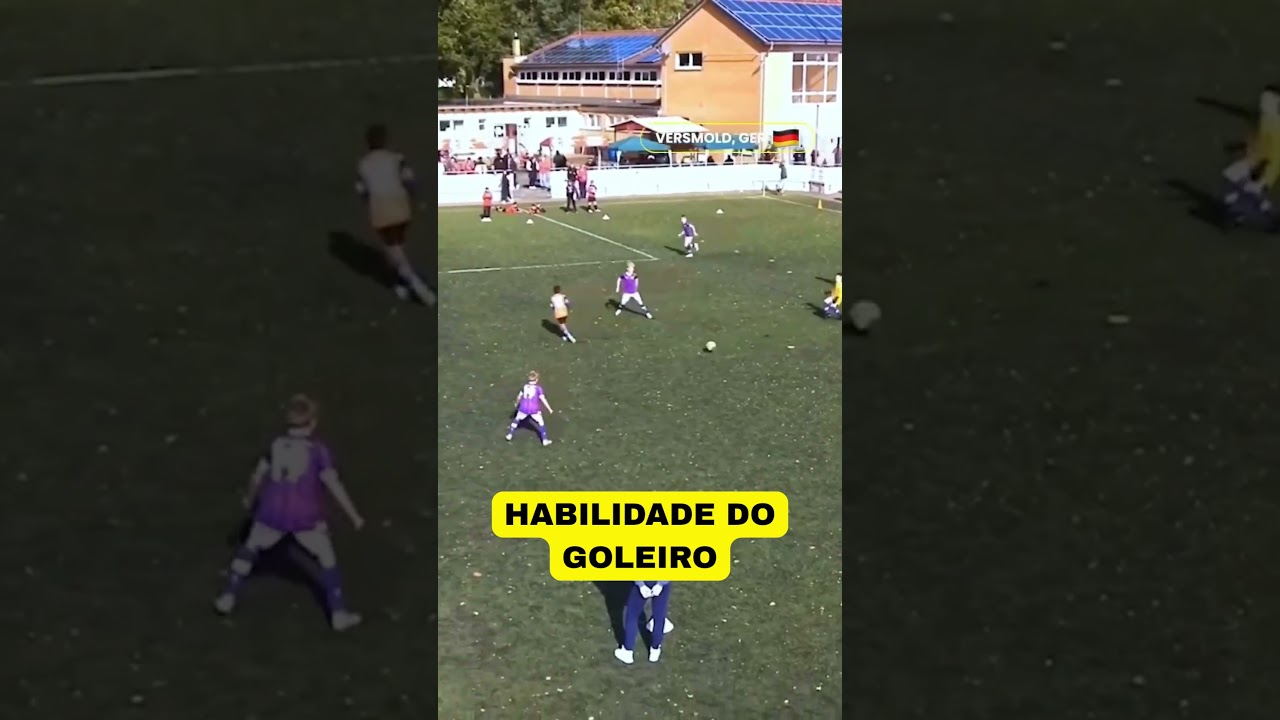 HABILIDADE DO GOLEIRO! #futebol