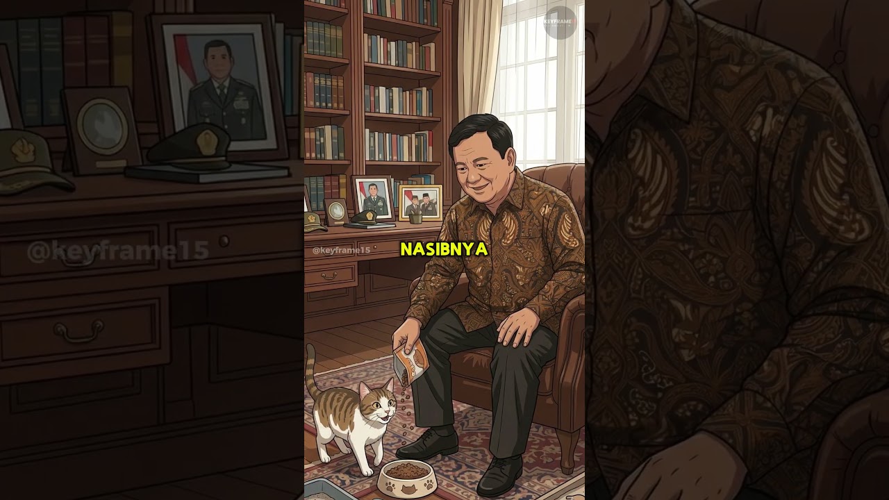 Kok Bisa Kucing Kampung Pindah ke Istana Presiden