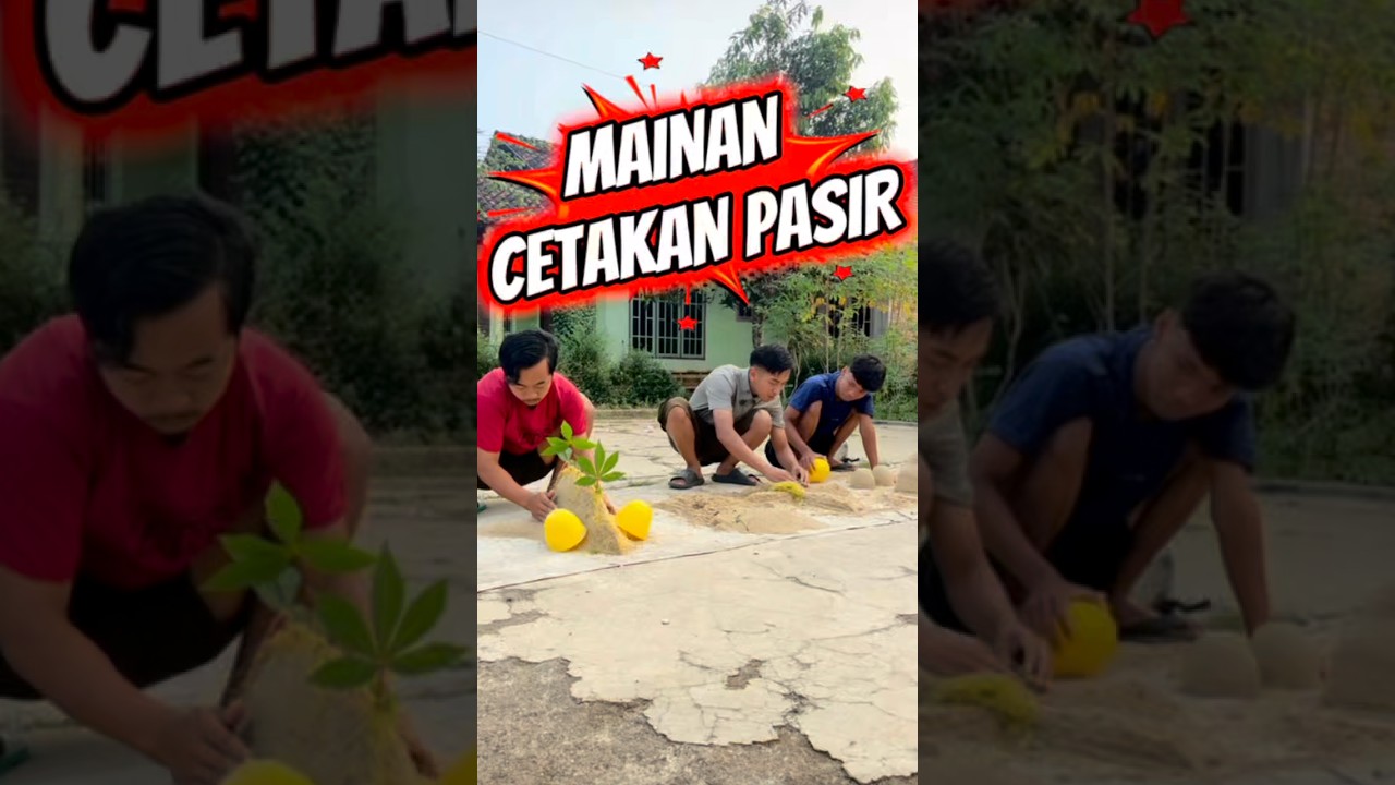 Kalian siapa nih yang suka mainan pasir #comedy #viral #shorts #wakotu