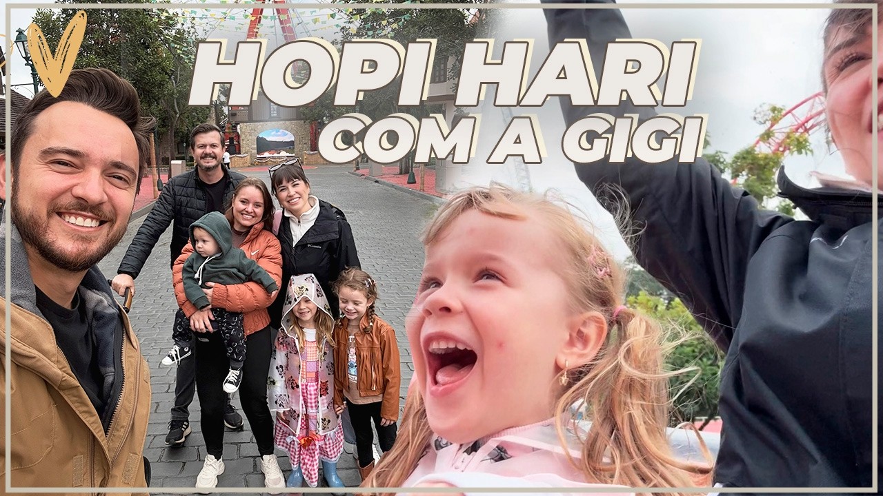 FOMOS NO HOPI HARI COM A GIGI + NOSSA HORTA ESTÁ CRESCENDO, BINGO E JOGO DA COPA: VLOG DA SEMANA