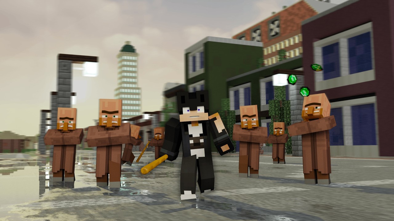 Memperebutkan Kota Bersama 10,000 Villager !!