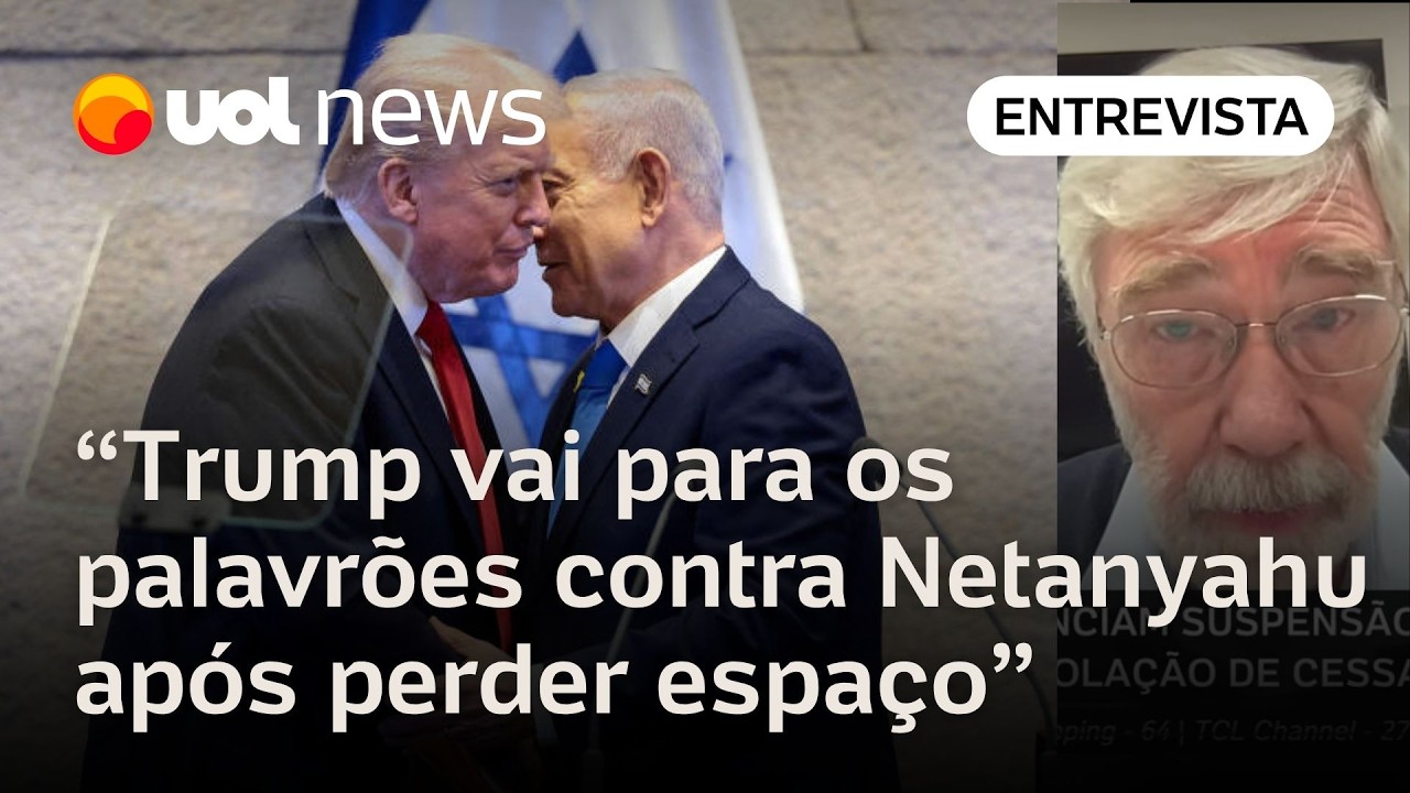 Trump vai para xingamentos contra Netanyahu, pois está perdendo espaço interno | Trevisan